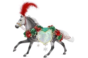 Breyer Horses 2025 Holiday Collection – Christmas in Bloom | Limited Edition Holiday Horse | Traditional 1:9 Scale Collectible Model Horse, for Collectors