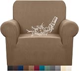 Granbest Premium Water-Repellent 1 Seater Armchair Slipcover Khaki