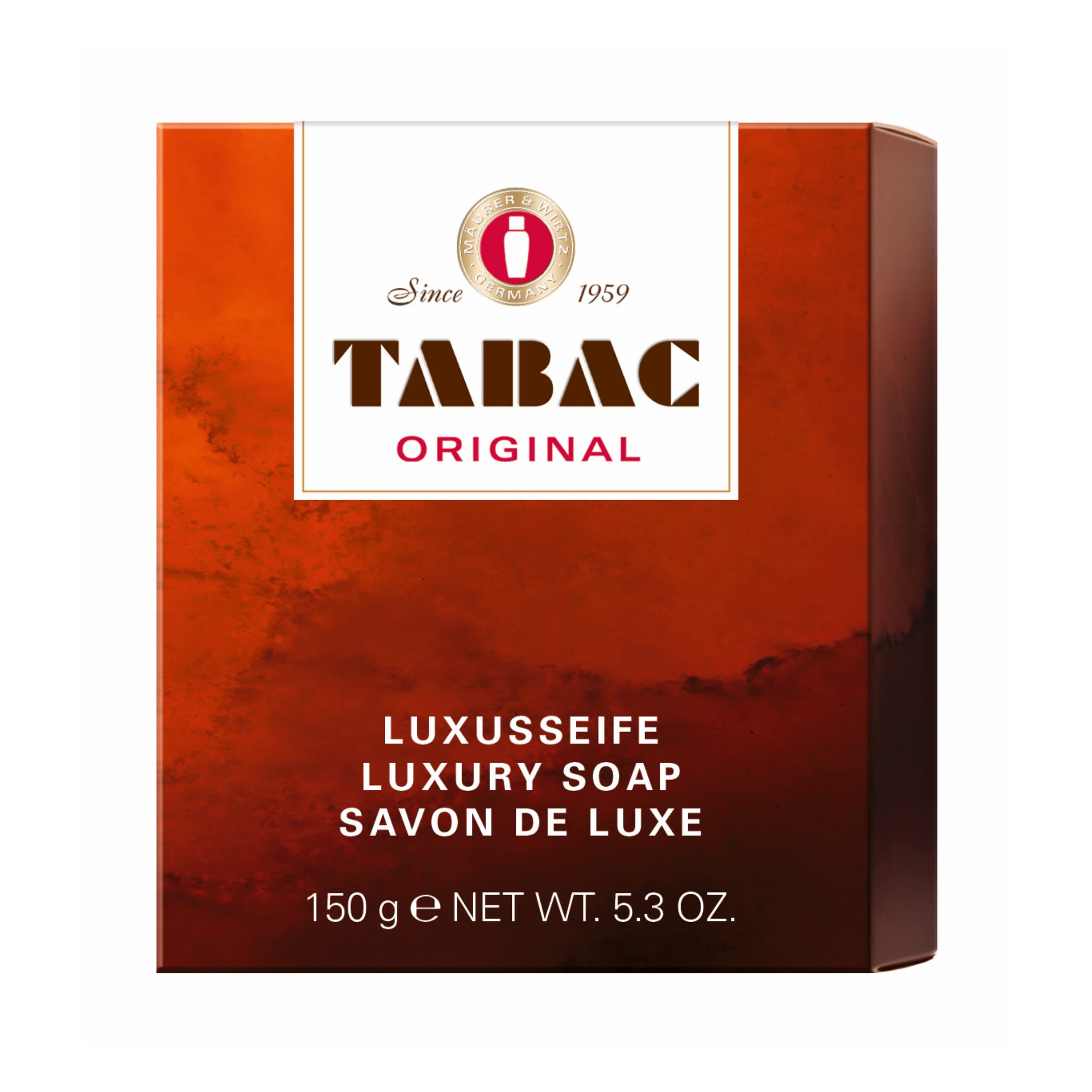 Tabac Original | Luxury soap - mild - rich lather - Original since 1959 | 150g