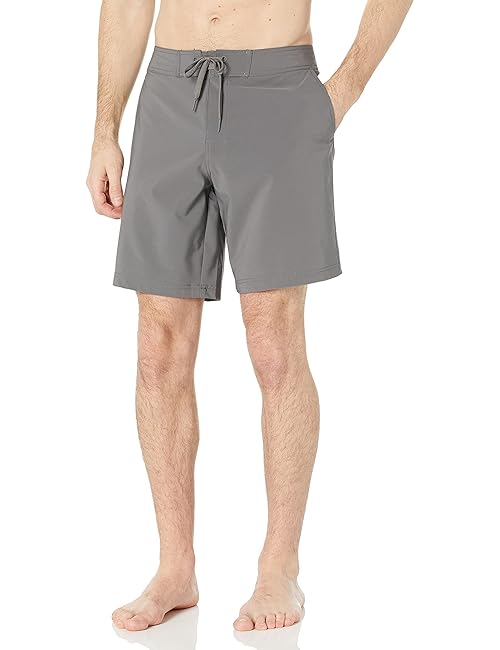 Amazon Essentials Men's Board Shorts, Charcoal, X-Large