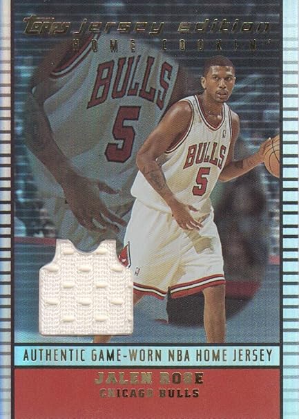 jalen rose bulls jersey
