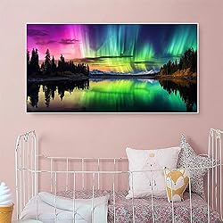 Meothan Northern Lights Diamond Painting Kits for