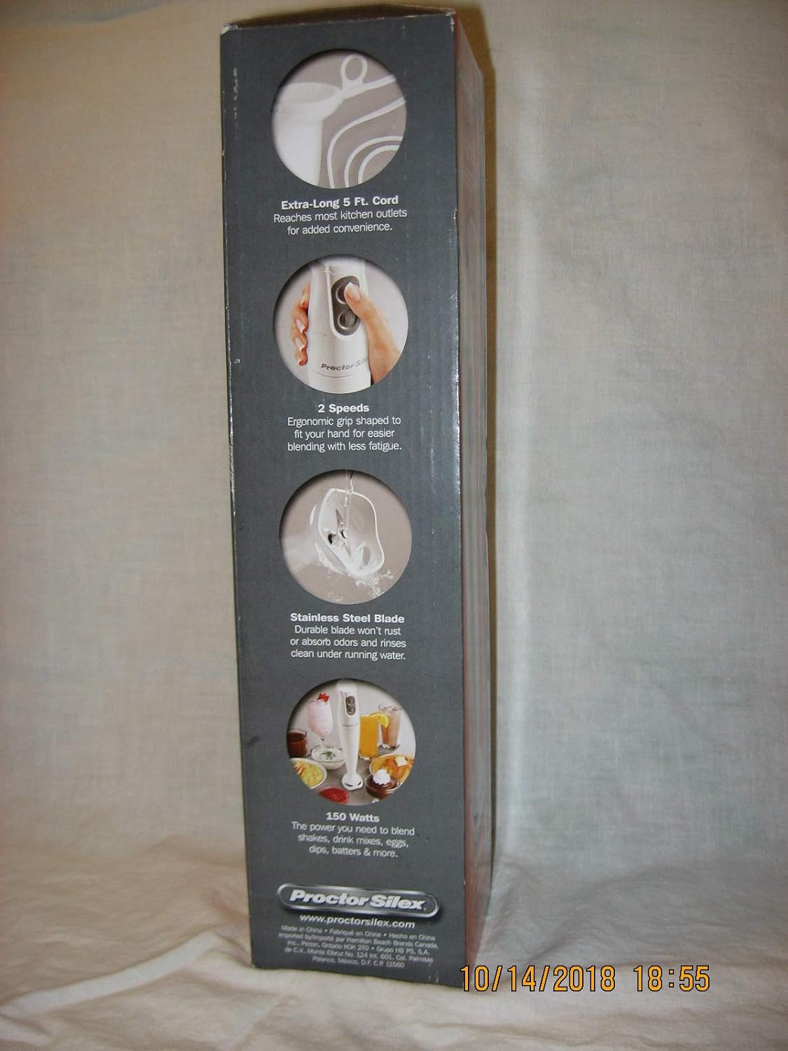 Amazon.com: Hamilton Beach 59738 150 Watt 2 Speed Hand Blender: Home & Kitchen