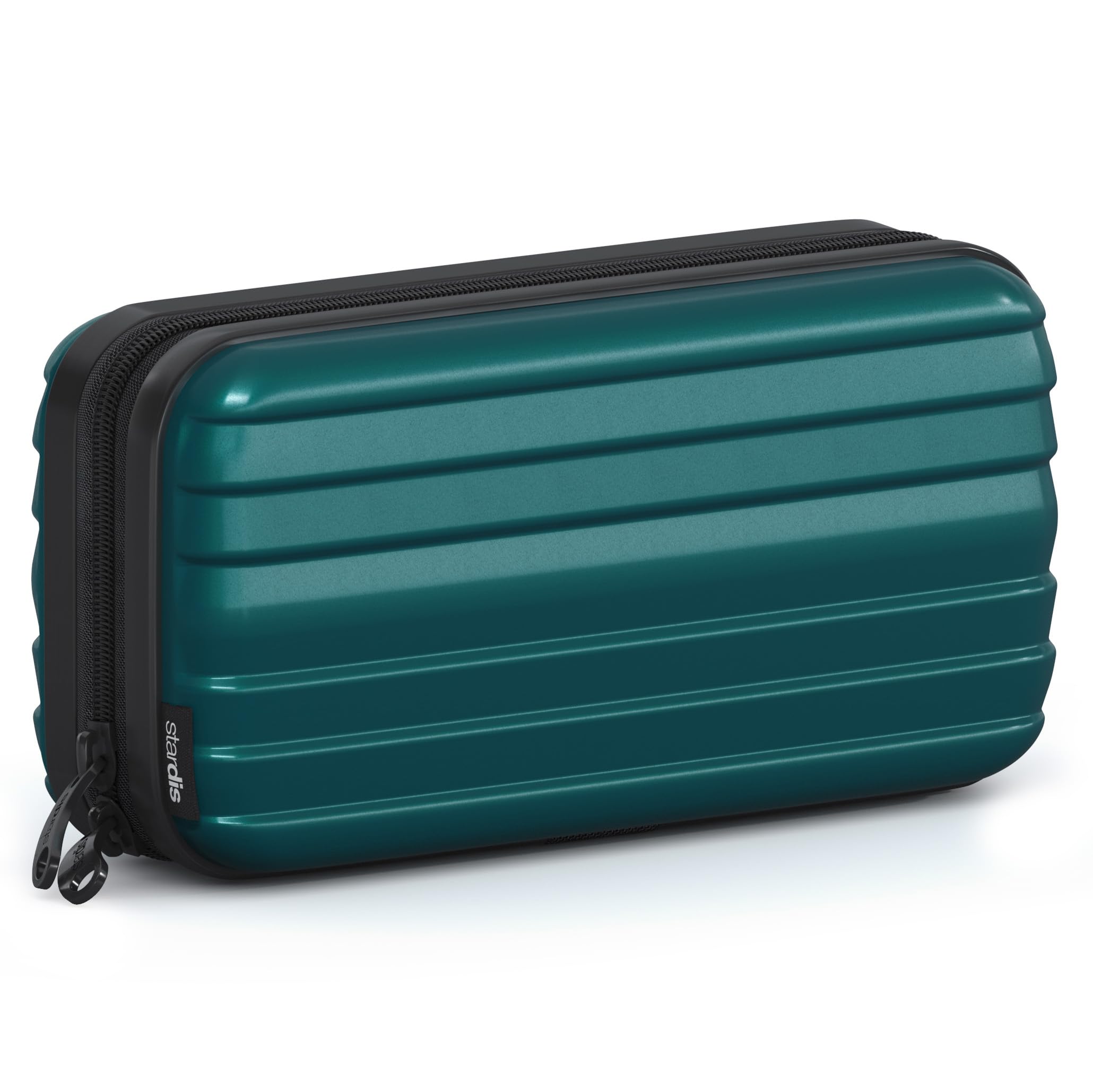 stardis Cosmetic Bag Hard Shell Toiletry Bag Women Men Toiletry Bag in Case Shape Flight Beauty Case Waterproof Mini Case Look Wash Bag for Women, Men, Children, Green, S, Toiletry Bag