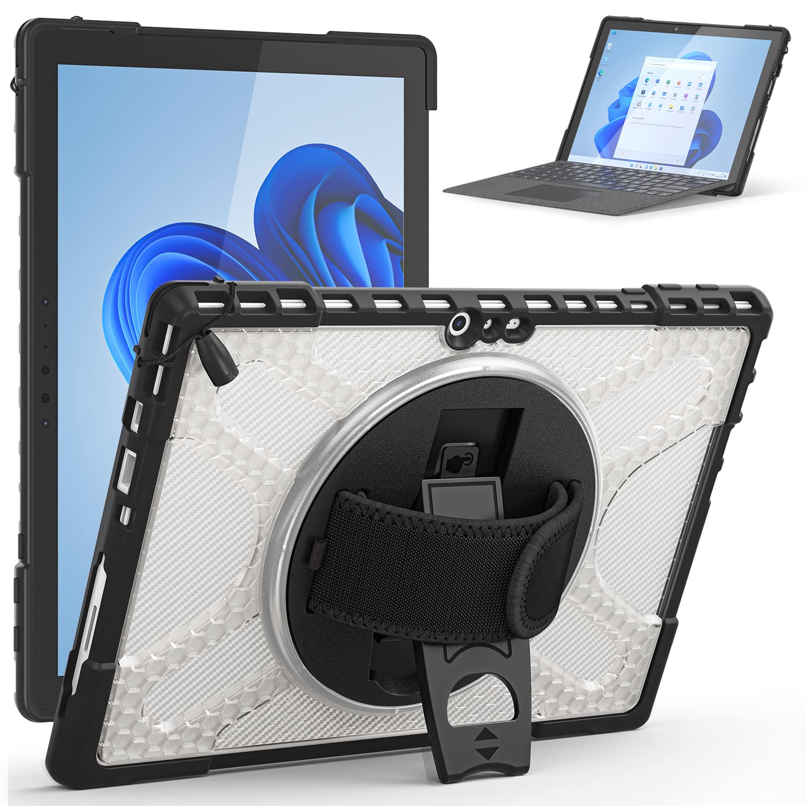 Junfire Protective Case for Microsoft Surface Pro 7