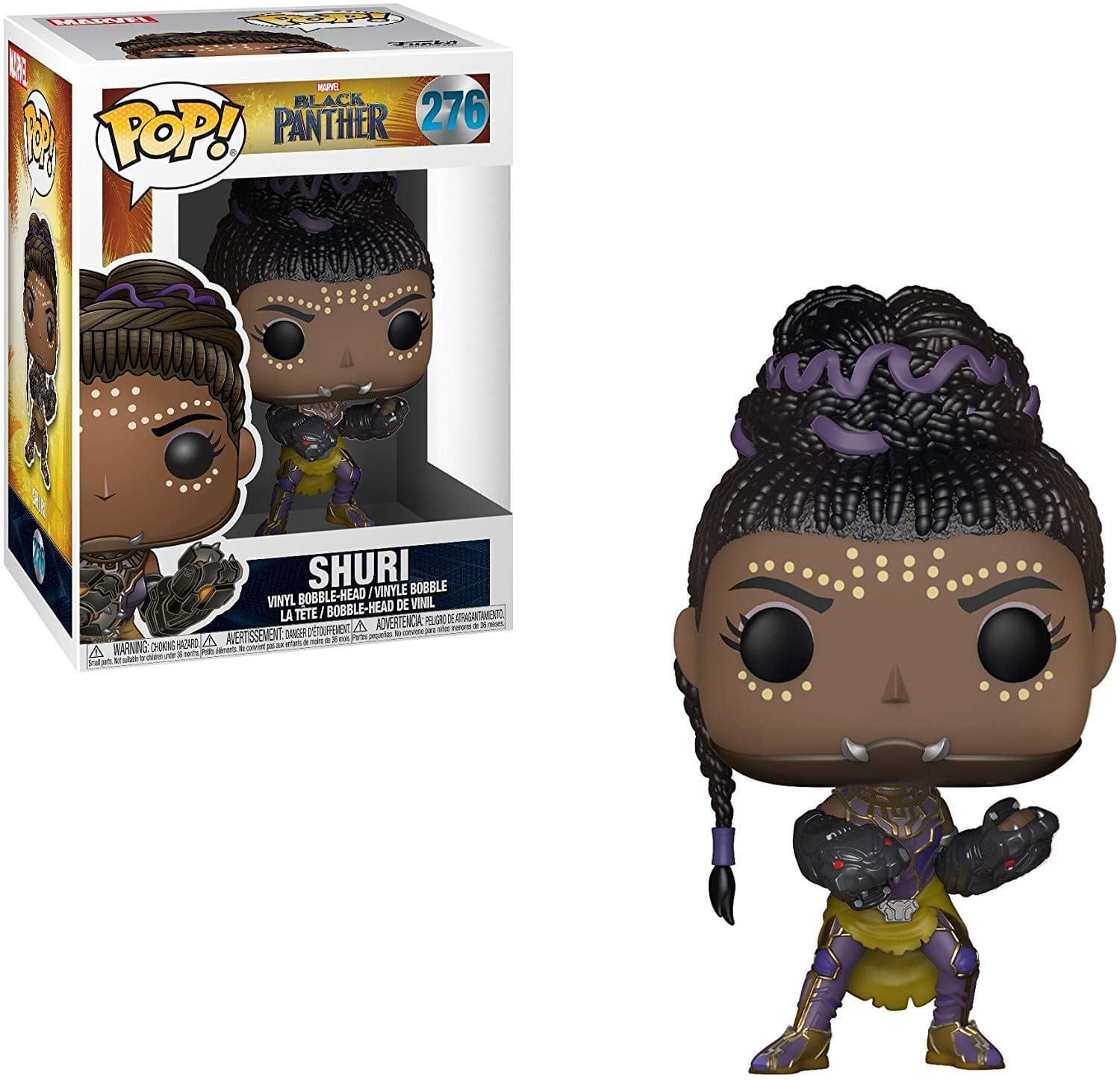 Funko POP! Marvel: Black Panther - Shuri - Collectable Vinyl Figure - Gift Idea - Official Merchandise - Toys for Kids & Adults - Movies Fans - Model Figure for Collectors and Display