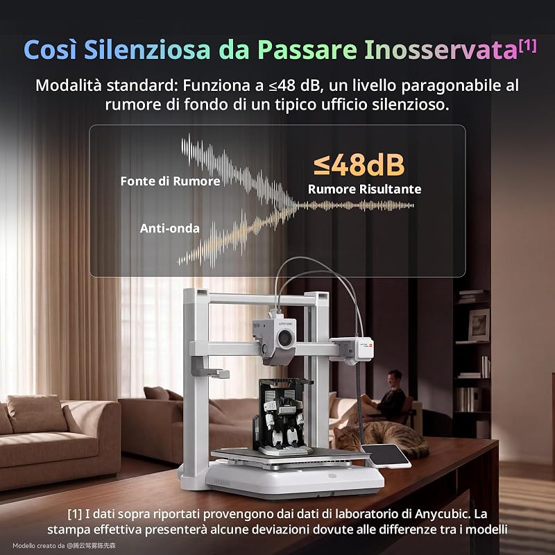 Kobra 4 Stampante 3D per Principianti, 260x260x260 mm