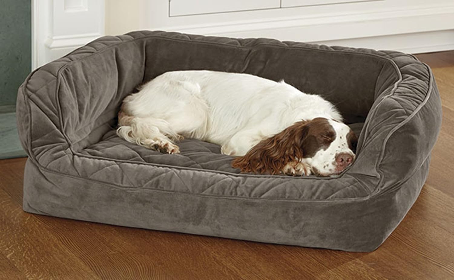 Orvis Deep Dish Couch Dog Bed With Memory Foam Large Dogs 60 90