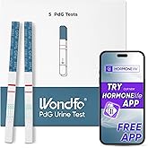 Wondfo PdG Test - Progesterone Levels at Home Test Kit - Insight the Best Time of Fertile Window, Protable Envelop Package wi