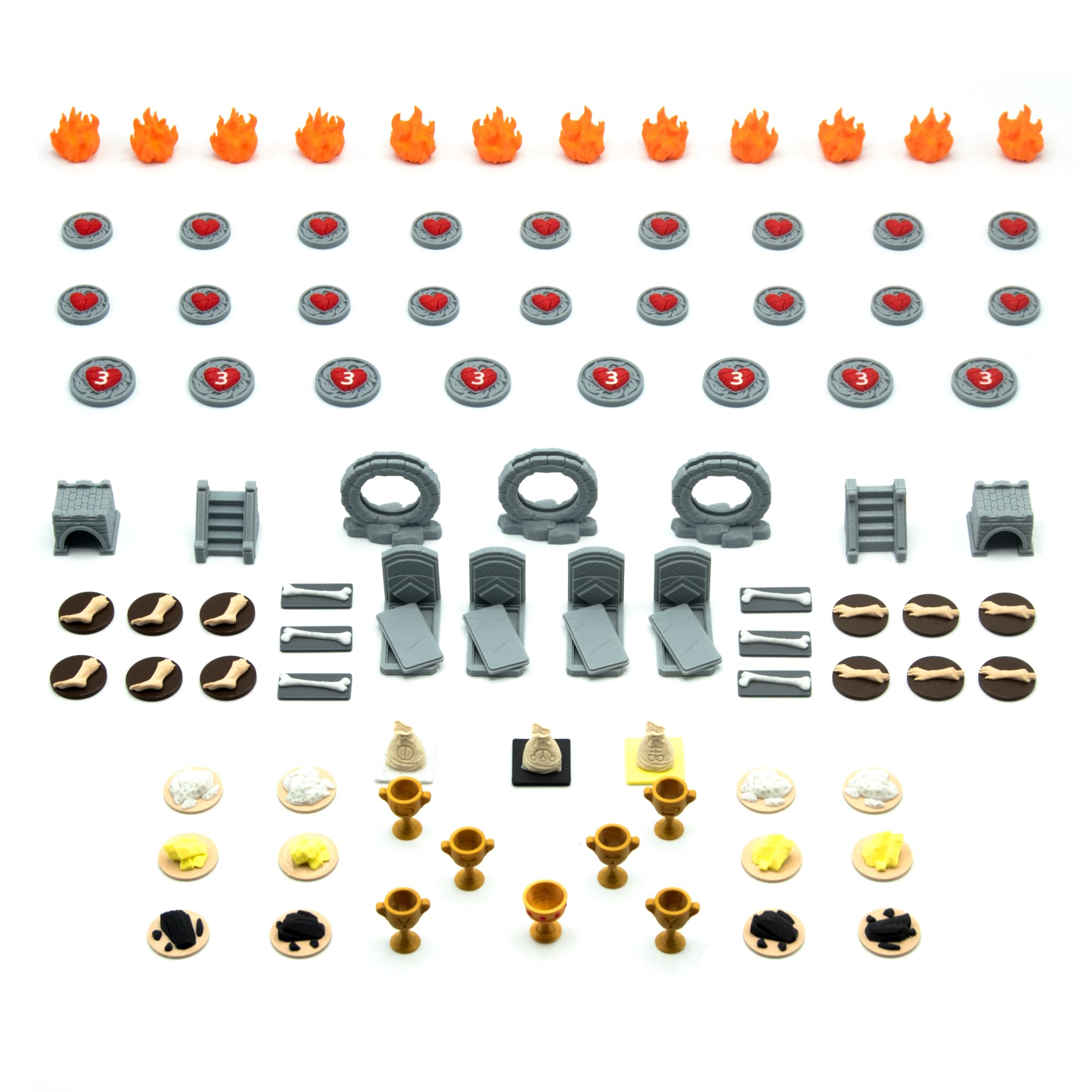 BGExpansions - Cthulhu: Death May Die™ Upgrade Pack - Fear of the Unknown | 89 Pieces | 3D Immersive Components for Season 3 | Premium Accessory for a Scary Gaming Experience