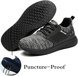 womens steel cap sneakers