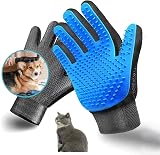USION Pet Grooming Glove 2 Pack Left & Right Silicone Deshedding Mitts view 5