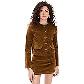 JOE'S JEANS Women's The Lady Like Flocked Velvet Jacket