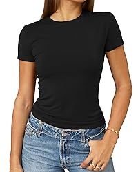 Abardsion Women's Casual Basic Going Out Crop Tops