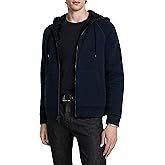 John Varvatos mens Trenton Sherpa Hoodie