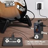 LEKATO 9 Slot Guitar Loop Pedal with Power Supply 40 Min 9 Loops 48K/24bit view 2
