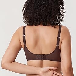 DELIMIRA Women's Cosnufy Sheer Mesh Bra Full