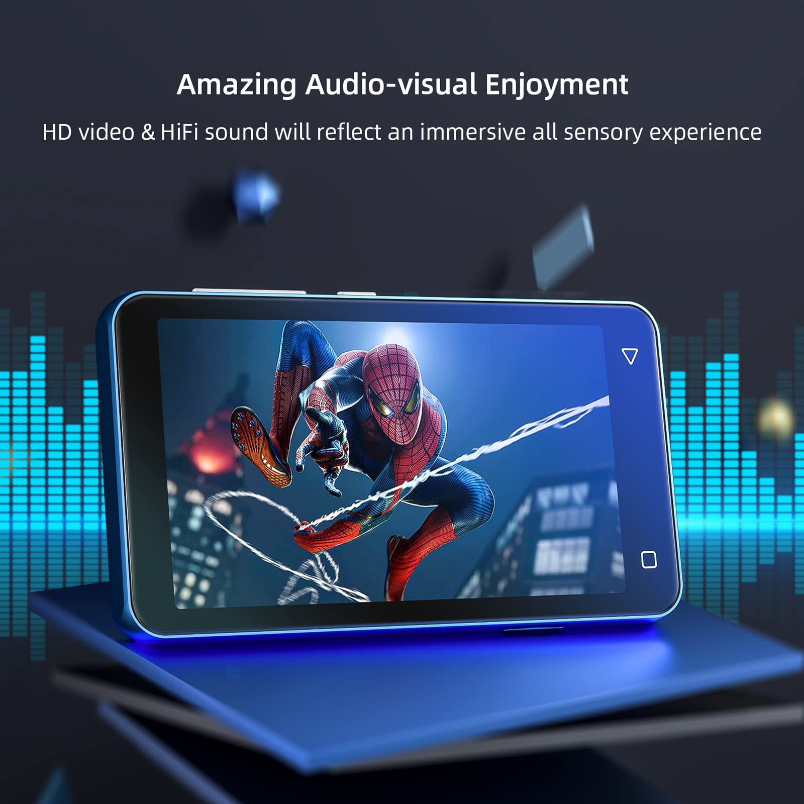 MP3 Player with Bluetooth and WiFi,MP3 Player with Spotify,Spotify Kids,Audible,Pandora,Amazon Music,4