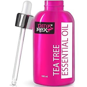 100% Organic, Pure Tea Tree Essential Oil. The Best Beauty Therapy for Your Skin, Face, Hair, Scalp, Body and Acne. Use in a Foot Soak, Home-Make Soap, Body Wash & Even Nail Oils Tea-Tree-tment!