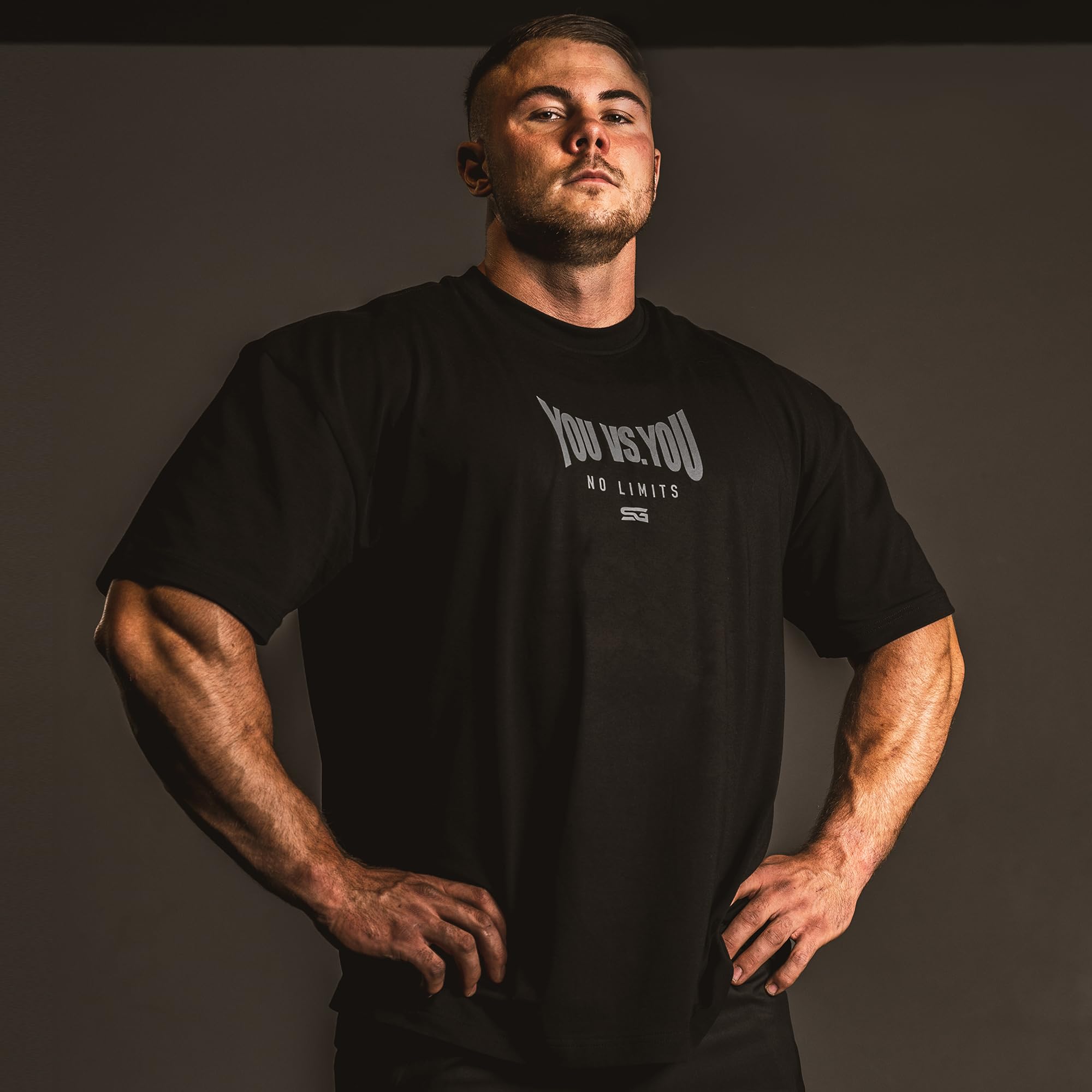 Satire Gym - Pump Cover Gym Shirt Herren Oversize - Sport Shirt Männer 2
