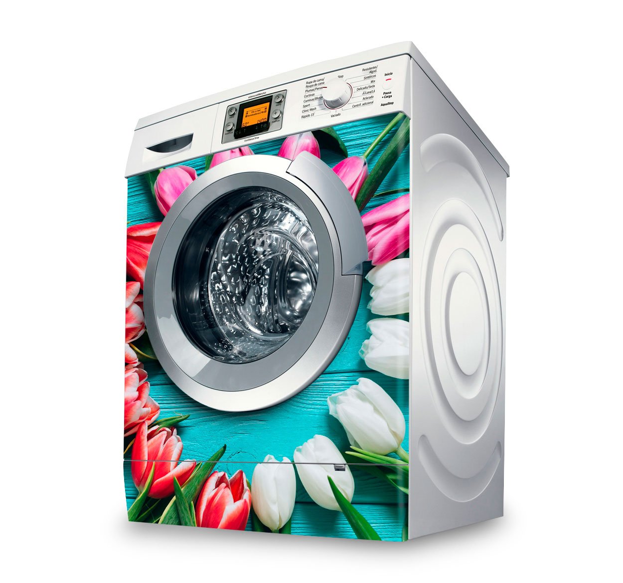setecientosgramos Vinilo Lavadora | Stickers Washing Machine ...