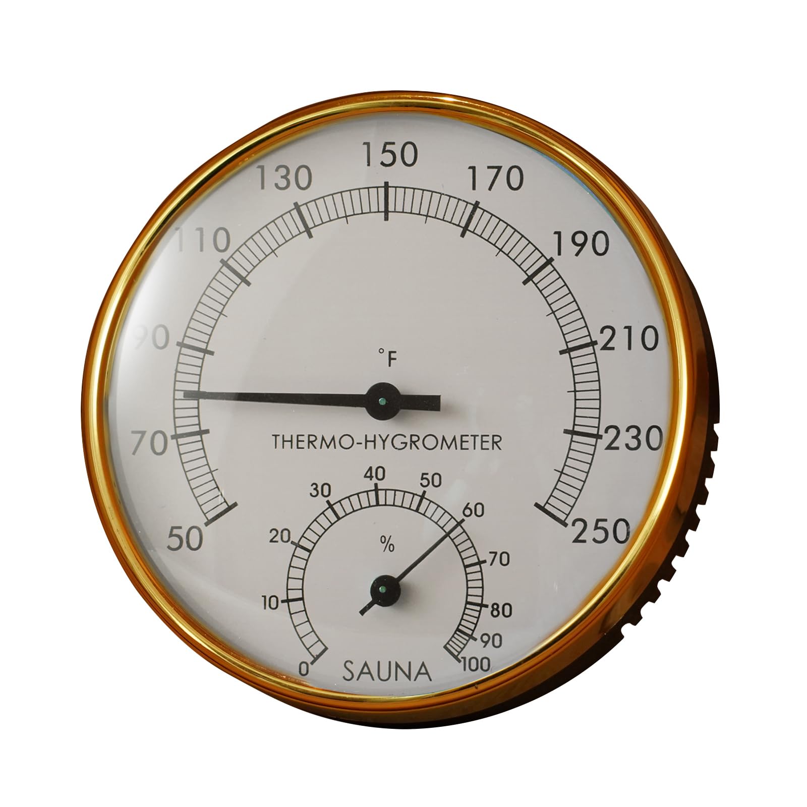 Photo 1 of amocane Sauna Thermometer 2 in 1 Fahrenheit Thermometer Hygrometer for Sauna Room, Precise Temperature & Humidity Gauge for Sauna Room, Sauna Accessories for Any Barrel or Infrared Steam Saunas