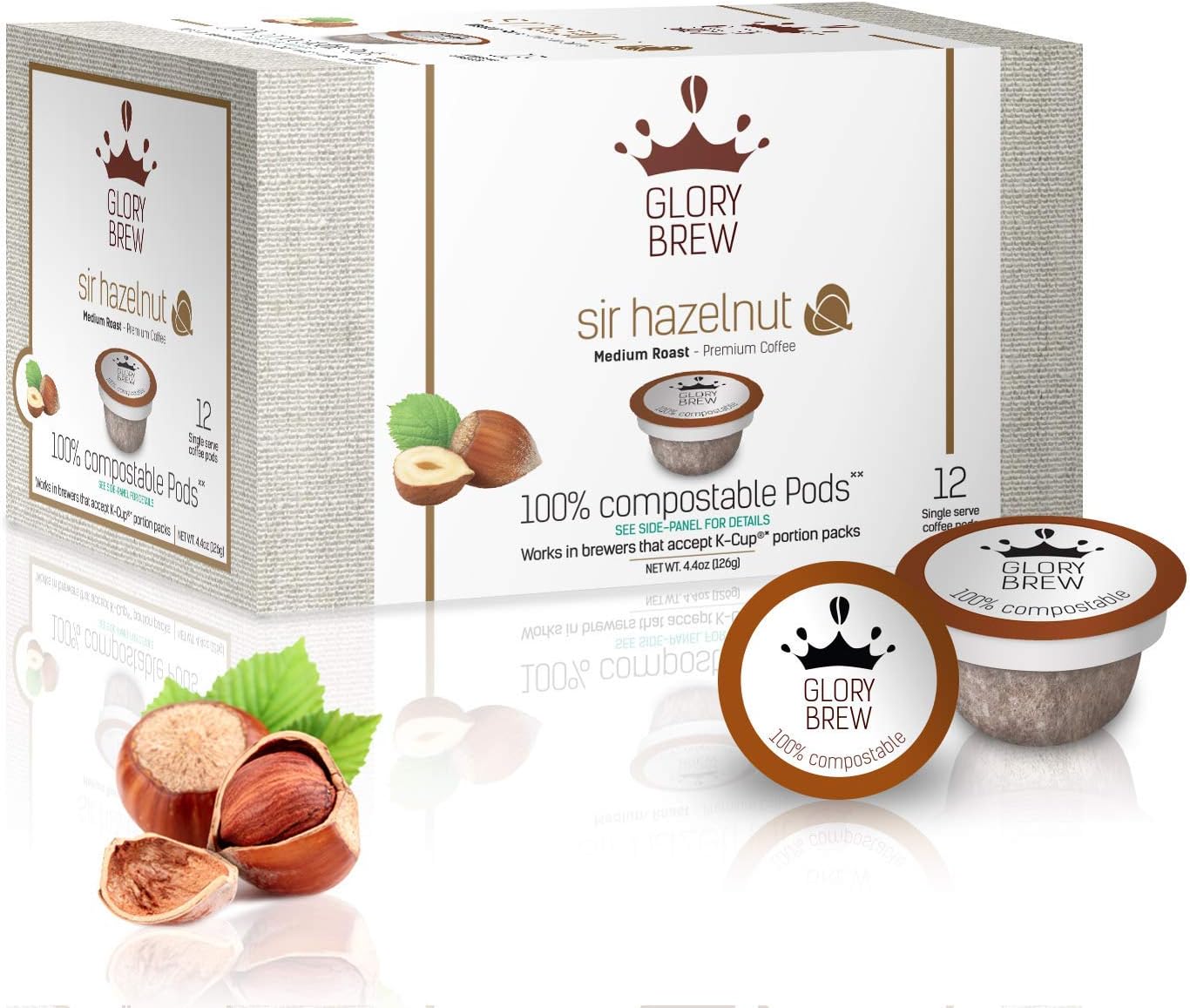 Sir Hazelnut Flavored Coffee