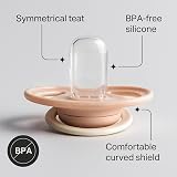 Tommee Tippee Newborn Soothers 0-2 Months Pack of 6 Muted Colours Matte view 4