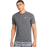Nike Men's Dri-FIT UPF 40+ Hydroguard Swim Tee Rash Guard Short Sleeve
