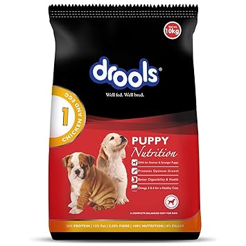 Drools Chicken and Egg Puppy Dog Food, 10kg