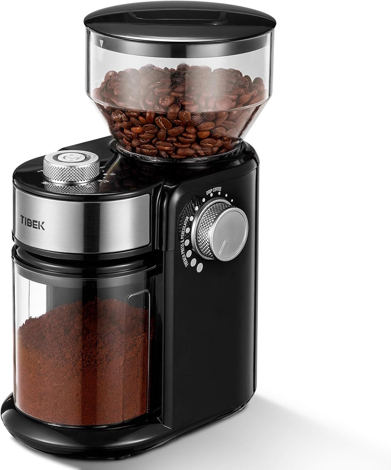 Burr Coffee Grinder, Large Hopper Electric