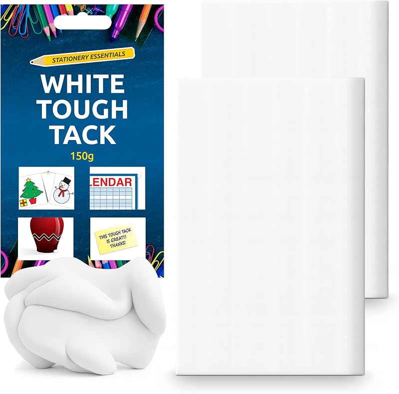 SOL 150g White Tough Tack Non Marking Reusable Adhesive Putty