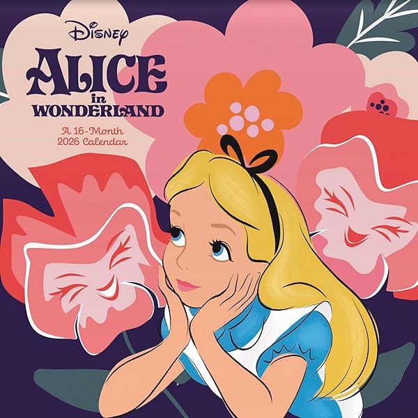 Alice's Adventures in Wonderland Wall Calendar 2026 (Art Calendar