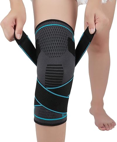 NTRH Knee Brace for Arthritis ACL Meniscus Tear Adjustable Knee Support M
