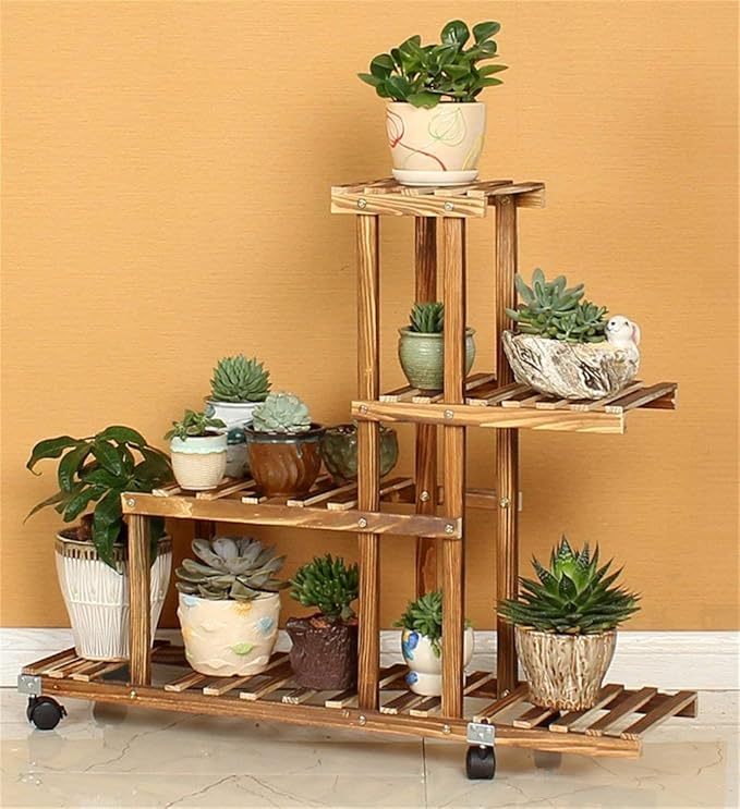 Modern Minimalist Multilayer Garden Display Shelf Anticorrosion