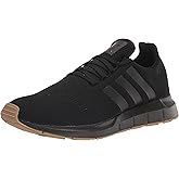 Adidas Originals Men's Swift Run Shoe, Black/Black/Gum, 9.5