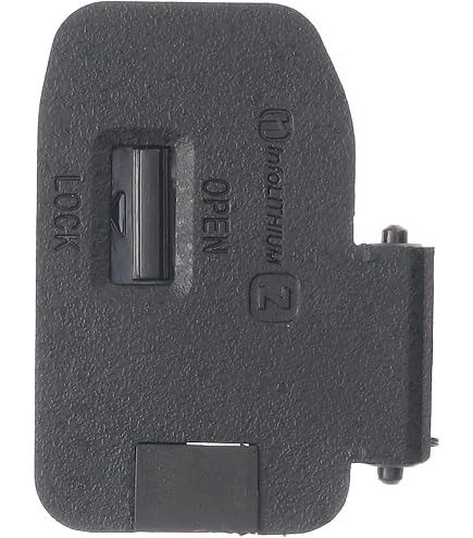 Couvercle Porte-batterie Pour Sony A7 / A7R / A7S - Protection Anti-poussière Et Humidité - Noir - 8