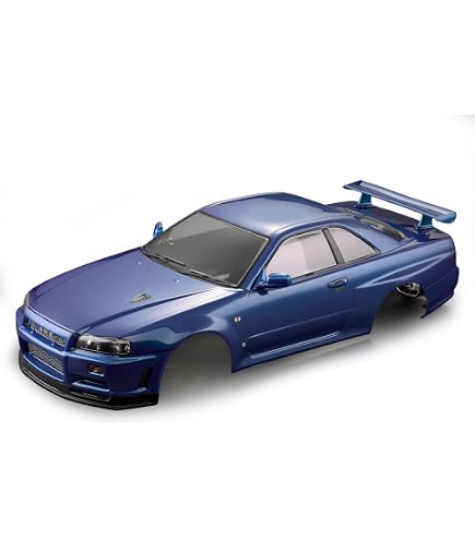 Amazon.com: novahobby Killerbody 1/10 RC Painted Skyline GTR BNR34