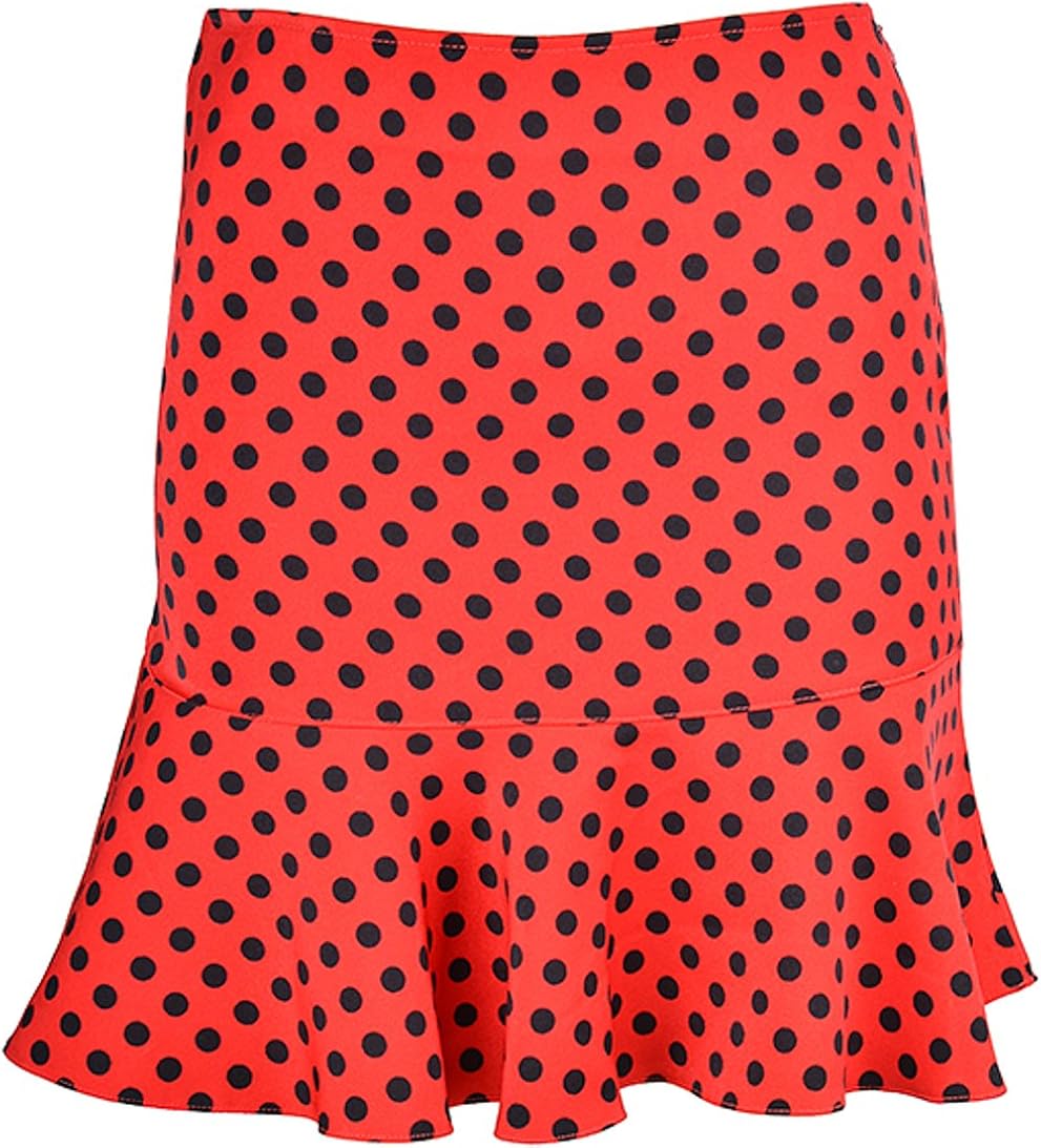 Damen Rock Mit Knopfdetail - Eleganter Knielanger Rock Für Büro & Alltag