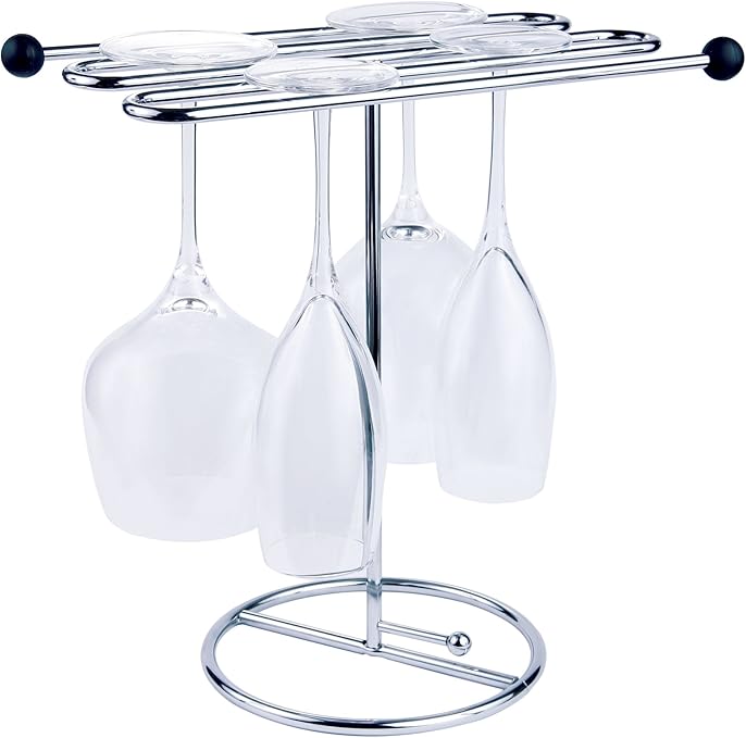 Vinology Collapsible Wine Glass Drying Rack Amazon.co.uk Kitchen & Home