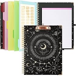 Ospelelf Clipboard with Storage 8.5 X 11，Padfolio