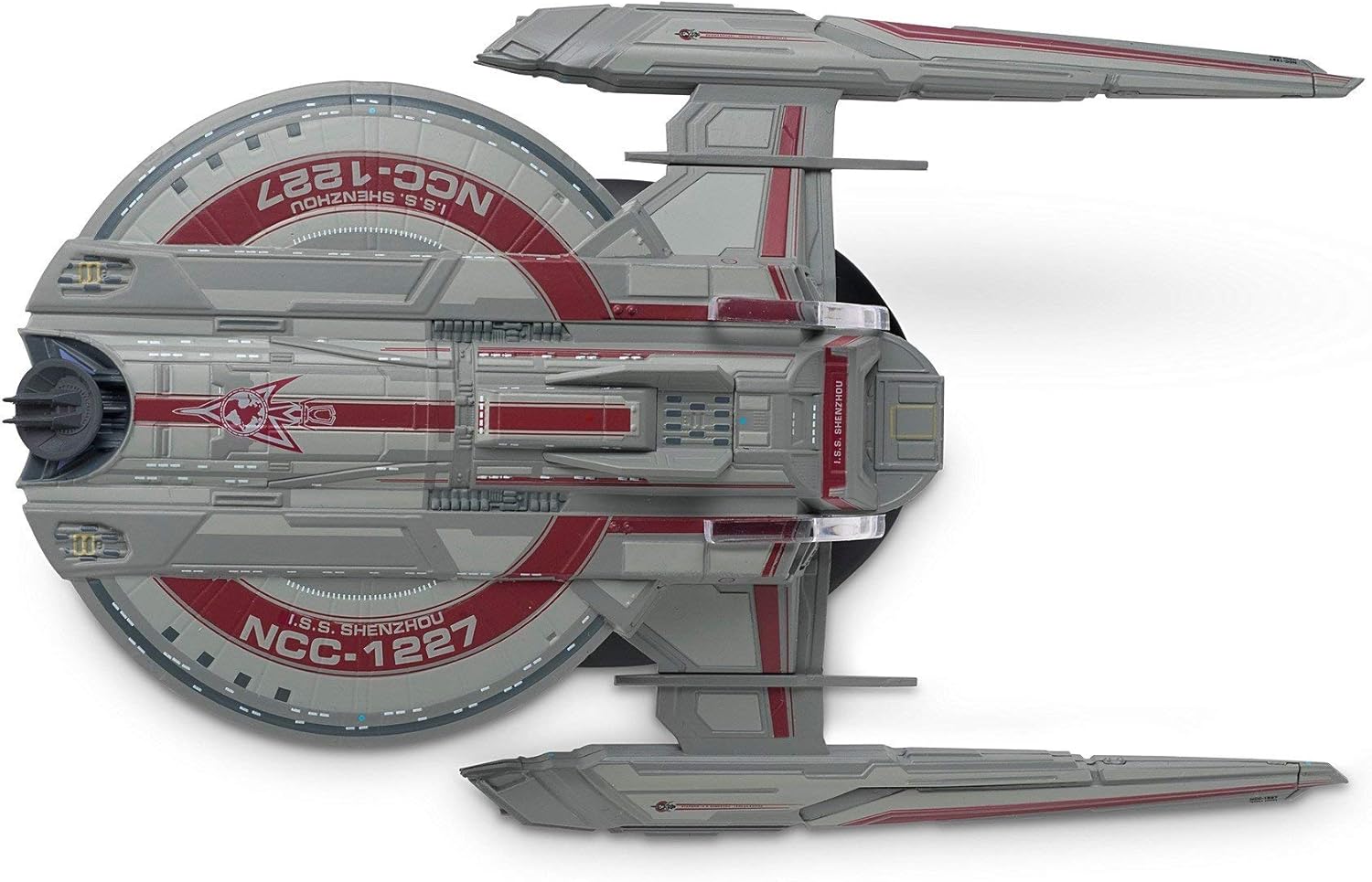 Star Trek The Official Starships Collection | I.S.S. Shenzhou Variant by Eaglemoss Hero Collector: Toys & Games