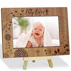 Baptism Picture Frame Wood Picture Frames for Home