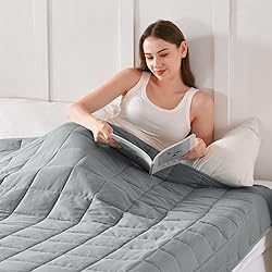 Topblan Weighted Blanket Queen Size 15lbs, Soft
