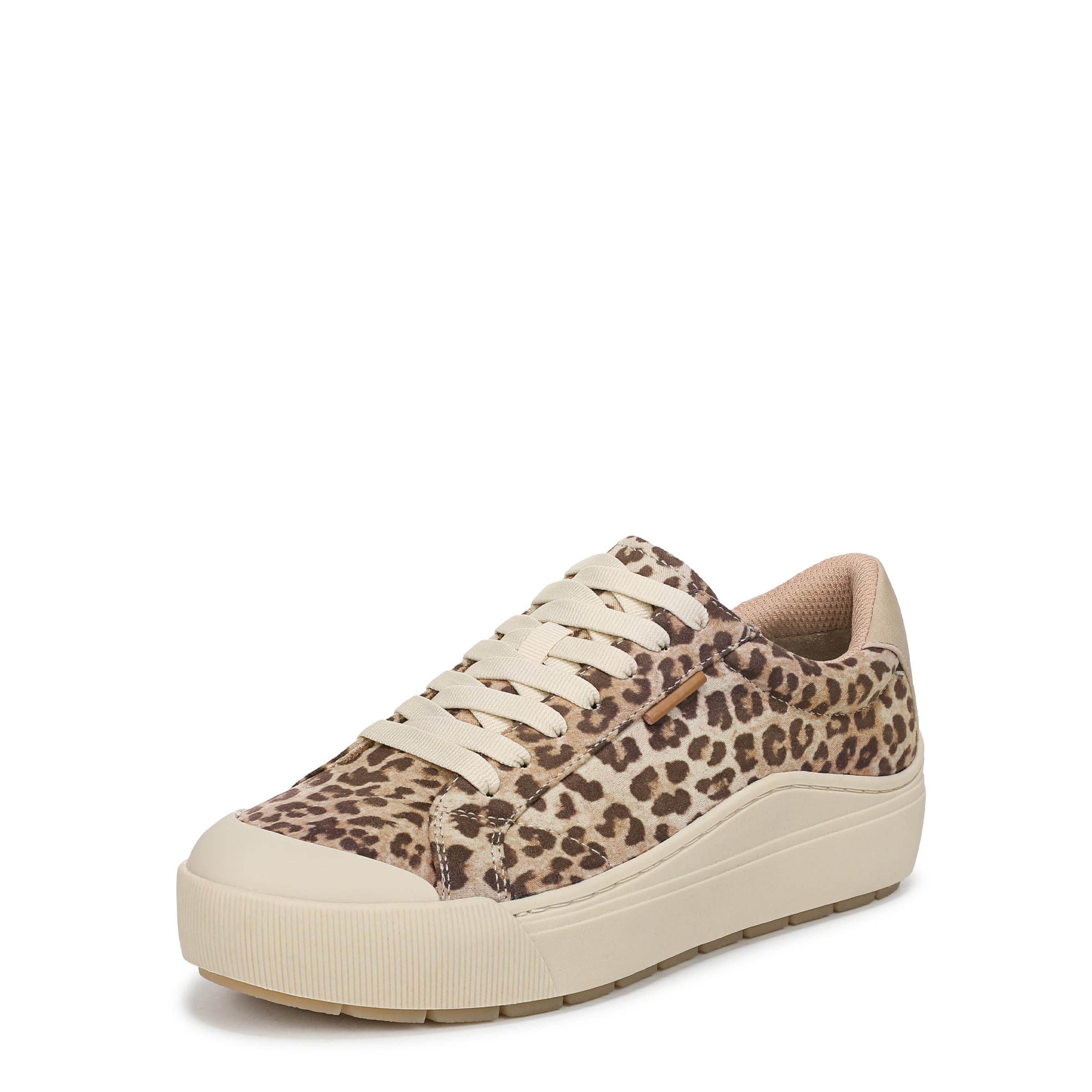 Dr. Scholl’s Women’s Time Off Sneaker Leopard Fabric 7 M