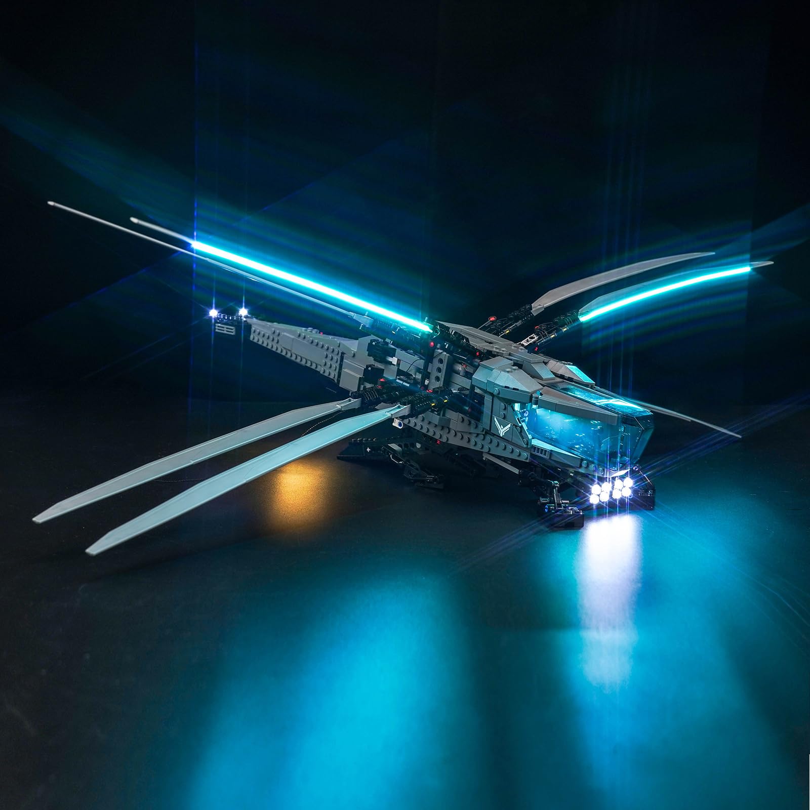 Light Kit for Lego Dune Atreides Royal Ornithopter, Lighting Set for Lego 10327 Dune Atreides Royal Ornithopter - Not Include Models, Just Light Kit (Standard Version) — image 1