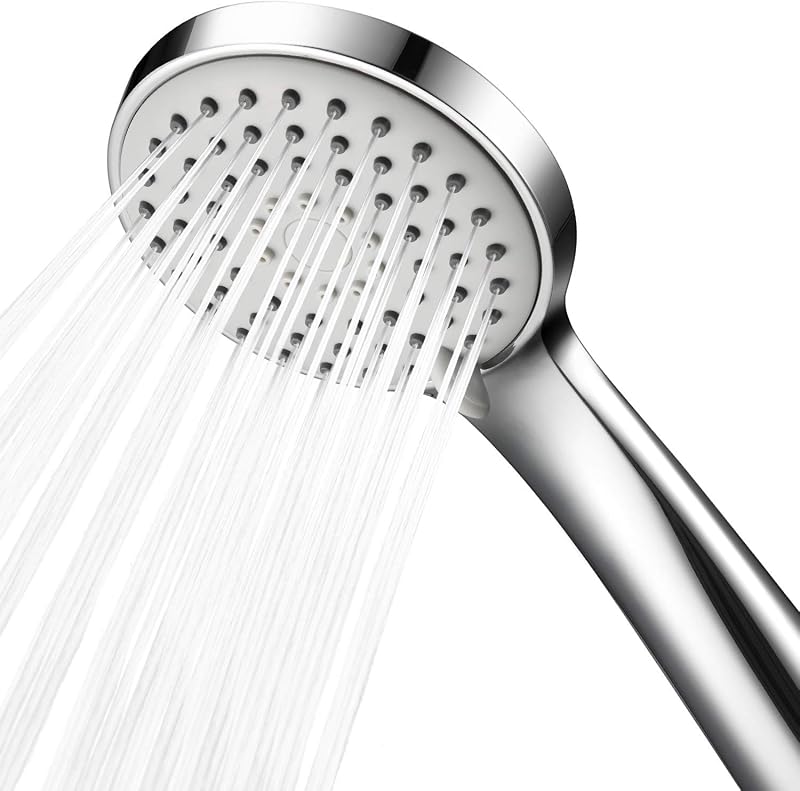 SAMODRA Shower Head High Pressure Handheld Chrome 3 Spray Settings