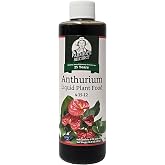 Farmer's Secret Anthurium Liquid Plant Food Fertilizer (8oz) - Super Concentrated - Promotes Growth and Flowering - 4:15:12 Ratio