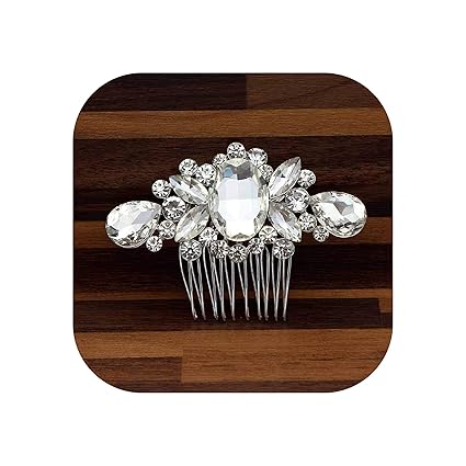 Amazon Com Crystal Butterfly Bridesmaid Headdress Pearl Bridal