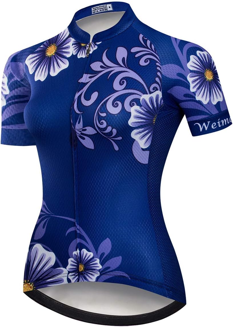 cycling jersey Women Mountain Bike jersey Shirts Short sleeve Road Bicycle clothing MTB Tops Summer Summer clothes butterfly white